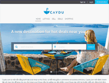 Tablet Screenshot of caydu.com